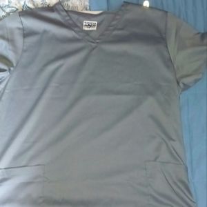 Strictly Scrubs Strech Size 2XL Grey